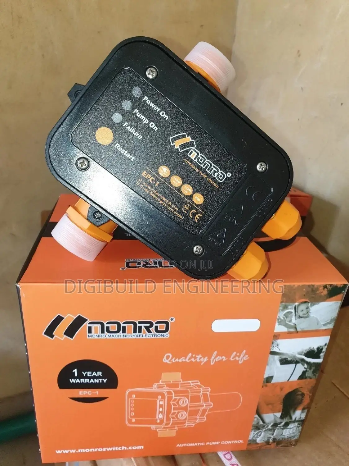 Monro Automatic Pump Control