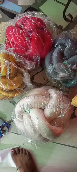 Tm Interiors Exclusive Fibre Knot Pillows