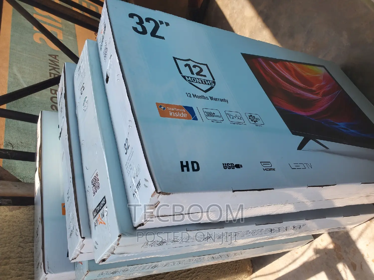 32 Inches Tv With Inbuilt Decoder + Free Subscriptions