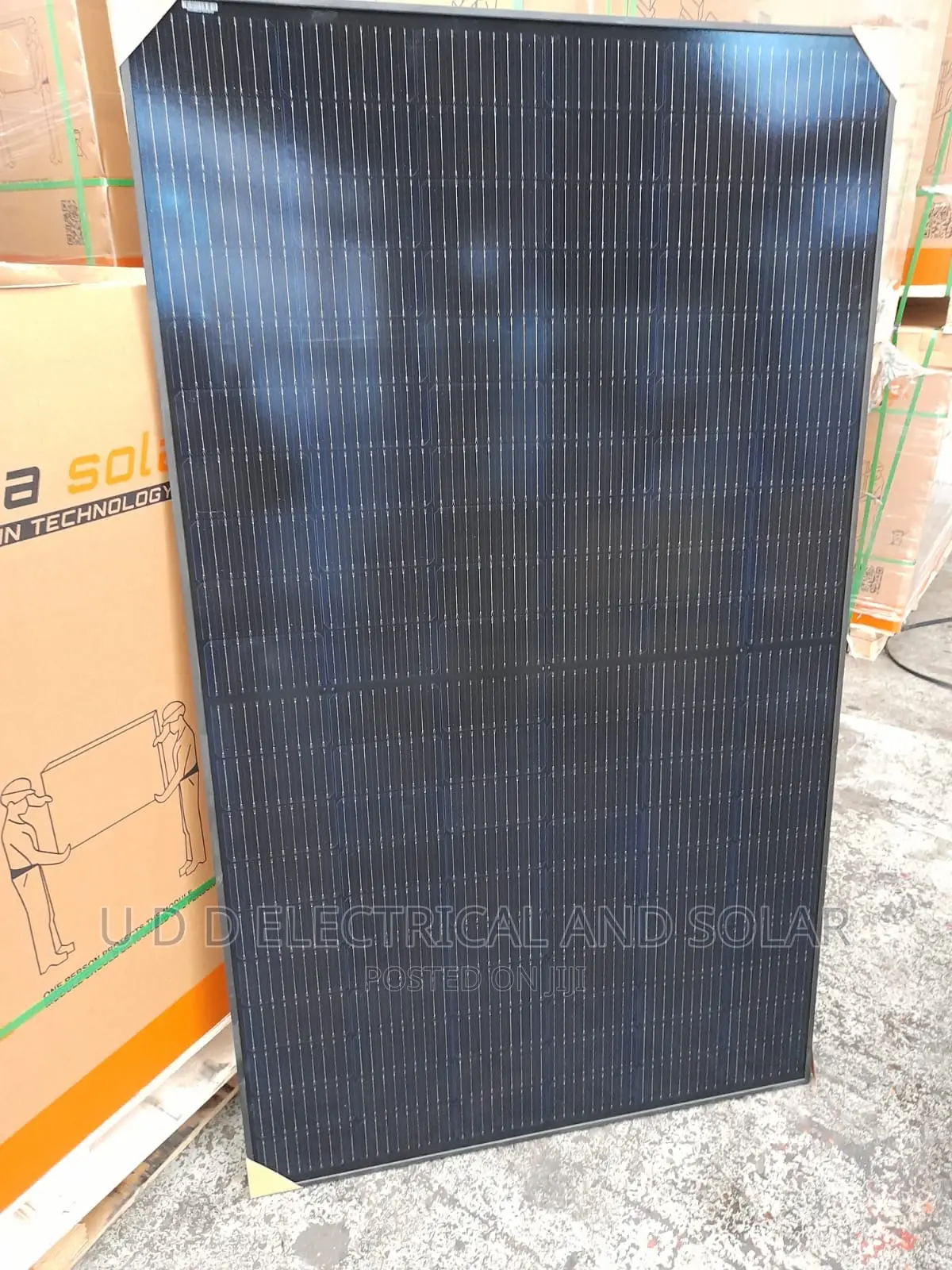 Solar Panel 560w Half Cut All Black Mono Crystal Line