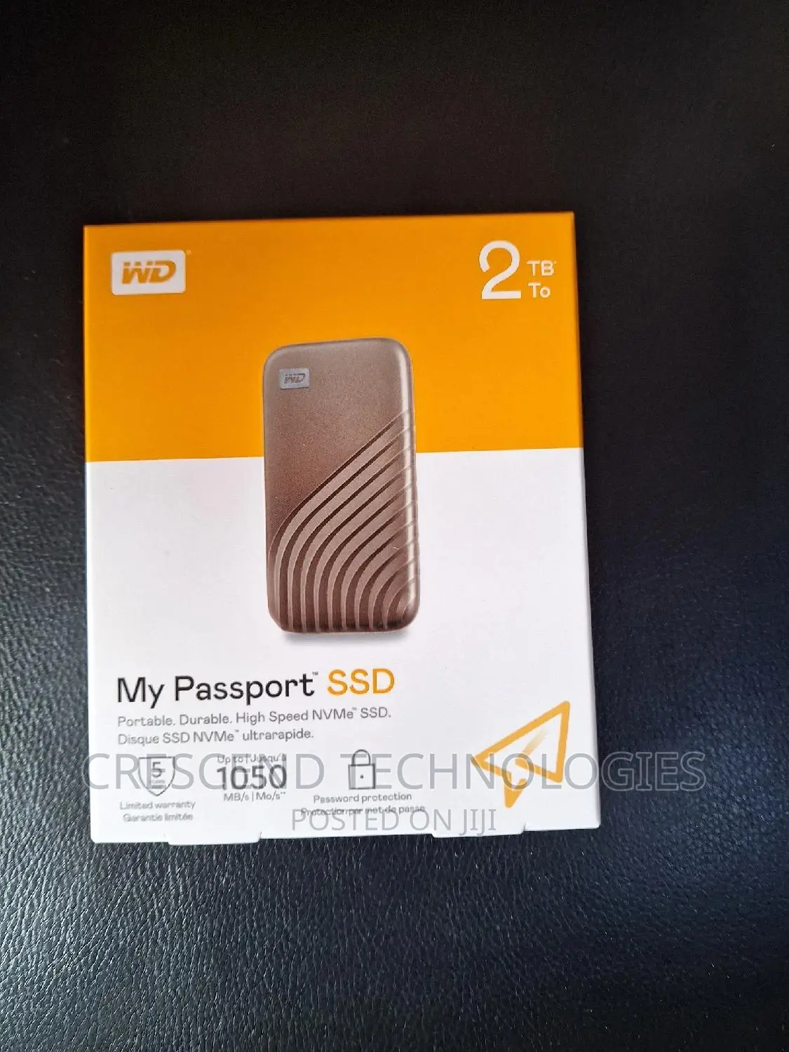 2tb Western Digital(Wd) My Passport External SSD