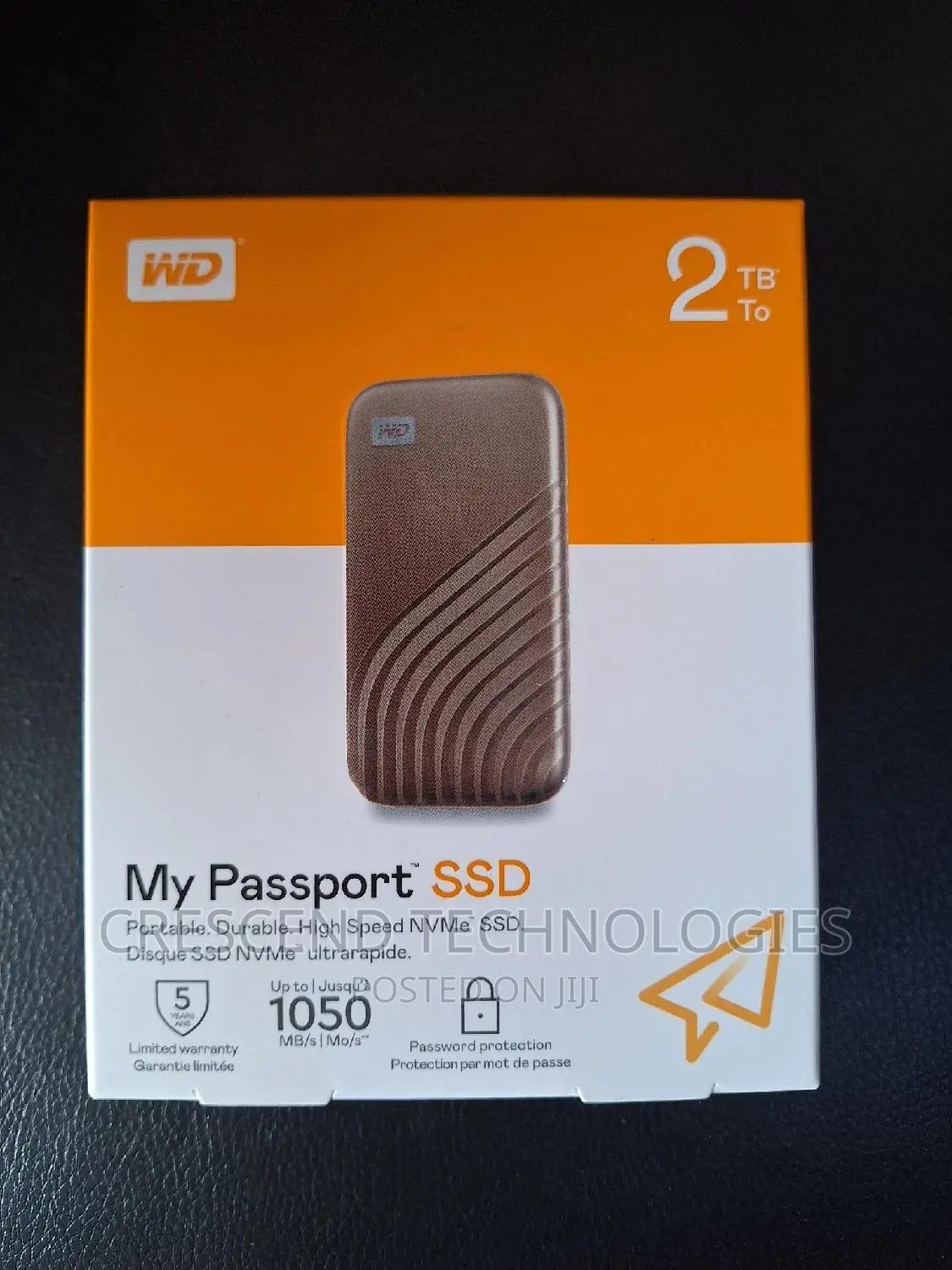2tb Western Digital(Wd) My Passport External SSD