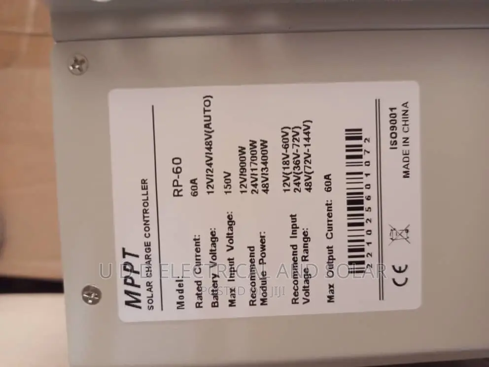 Foresolar MPPT Charge Controller 60a80a100a120a Available