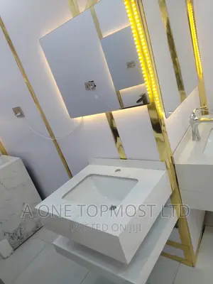 Cabinet Basin+Led Mirror