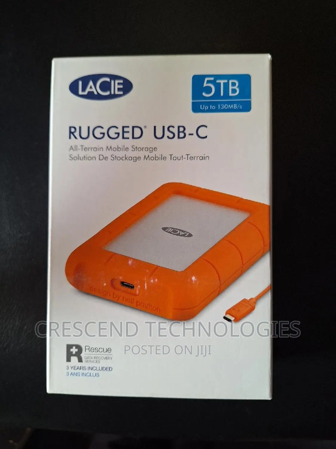 5tb Lacie Rugged Usb C External Drive