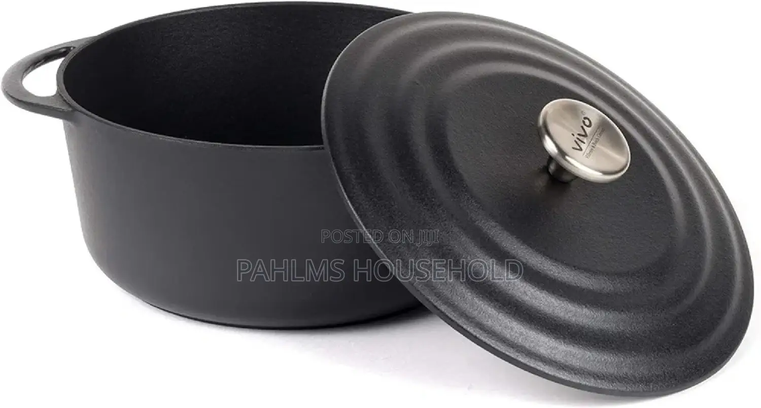 Vivo 4.2L Cast Iron Casserole Pot