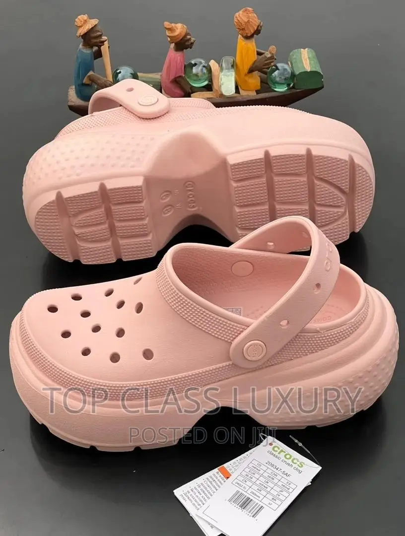 Original High Sole Classic Crush Clog Crocs