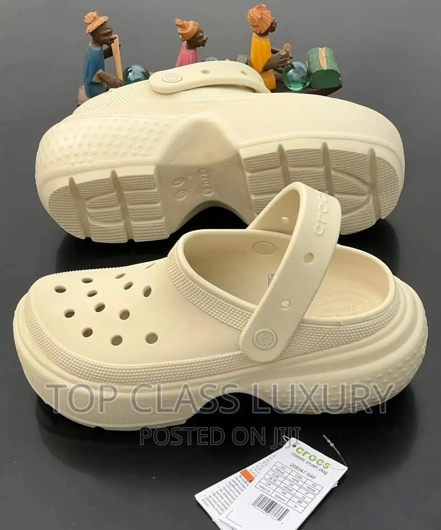 Original High Sole Classic Crush Clog Crocs