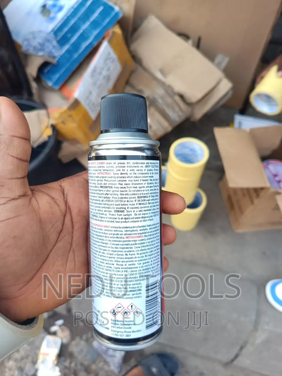 Abro Electronic Contact Cleaner