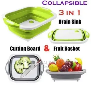 Collapsible Multifunctional Chopping Tray/Board/Bowl
