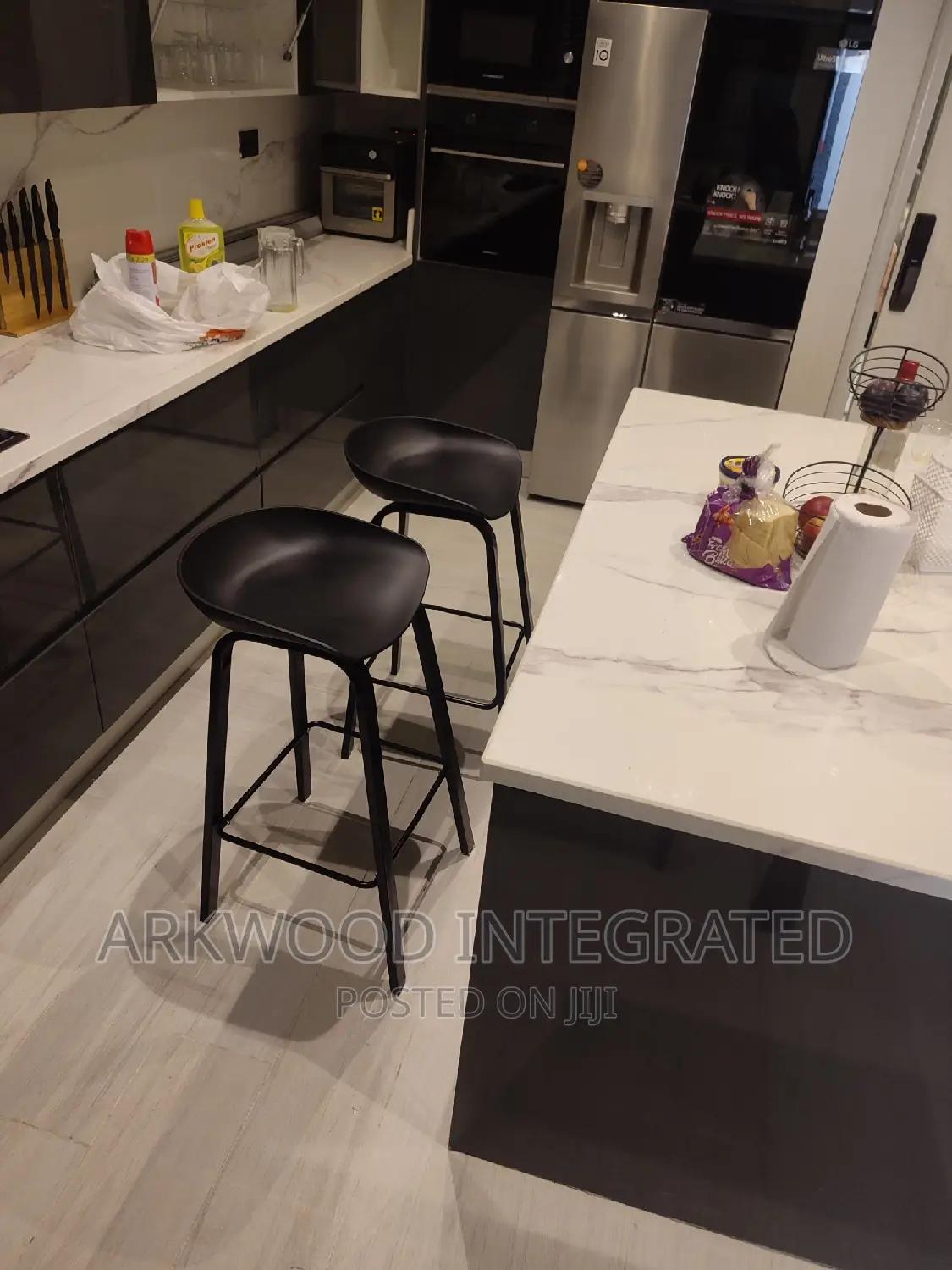 Iron Leg Kitchen/Bar Stool
