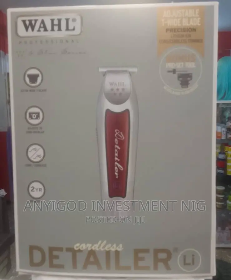 Wahl Detailar Rechargeable Cordless Hair Clipper in Lagos Island (Eko