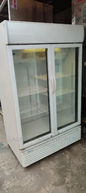 Double Door Display Chiller Freezer 3 Step Chiller