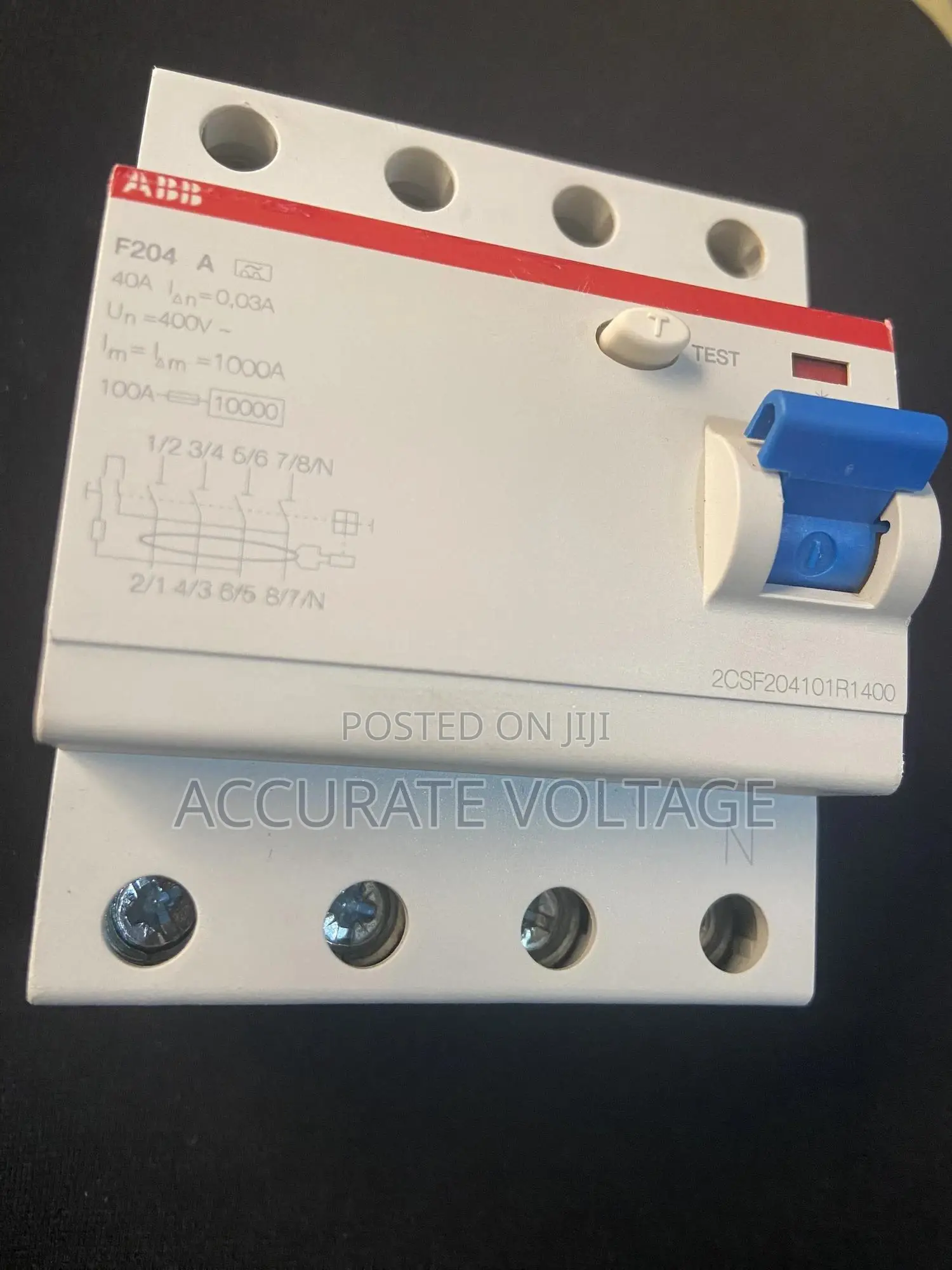 4P 40A Abb RCCB 300ma