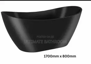 All Black Bathtub