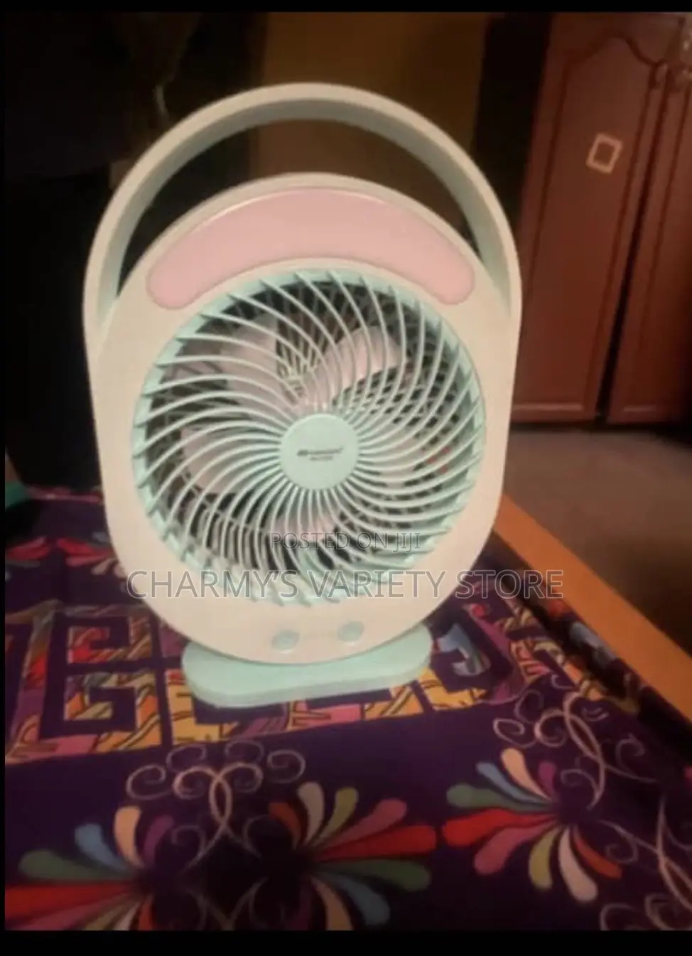 Kamisafe Multifunction Table Fan With Usb and Led Light