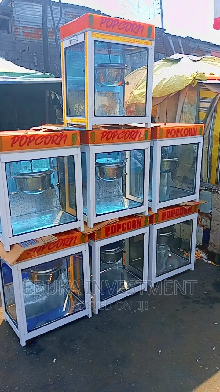 Gas Popcorn Machine. 8