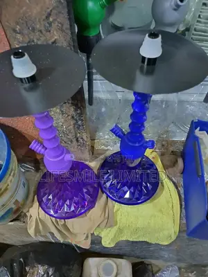 Acrylic Coloured Shisha Pot