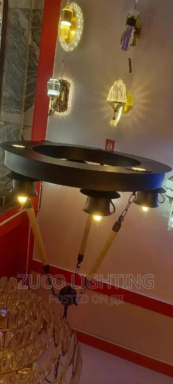 Modern Luxury LED Creative Dropping Chandelier Light