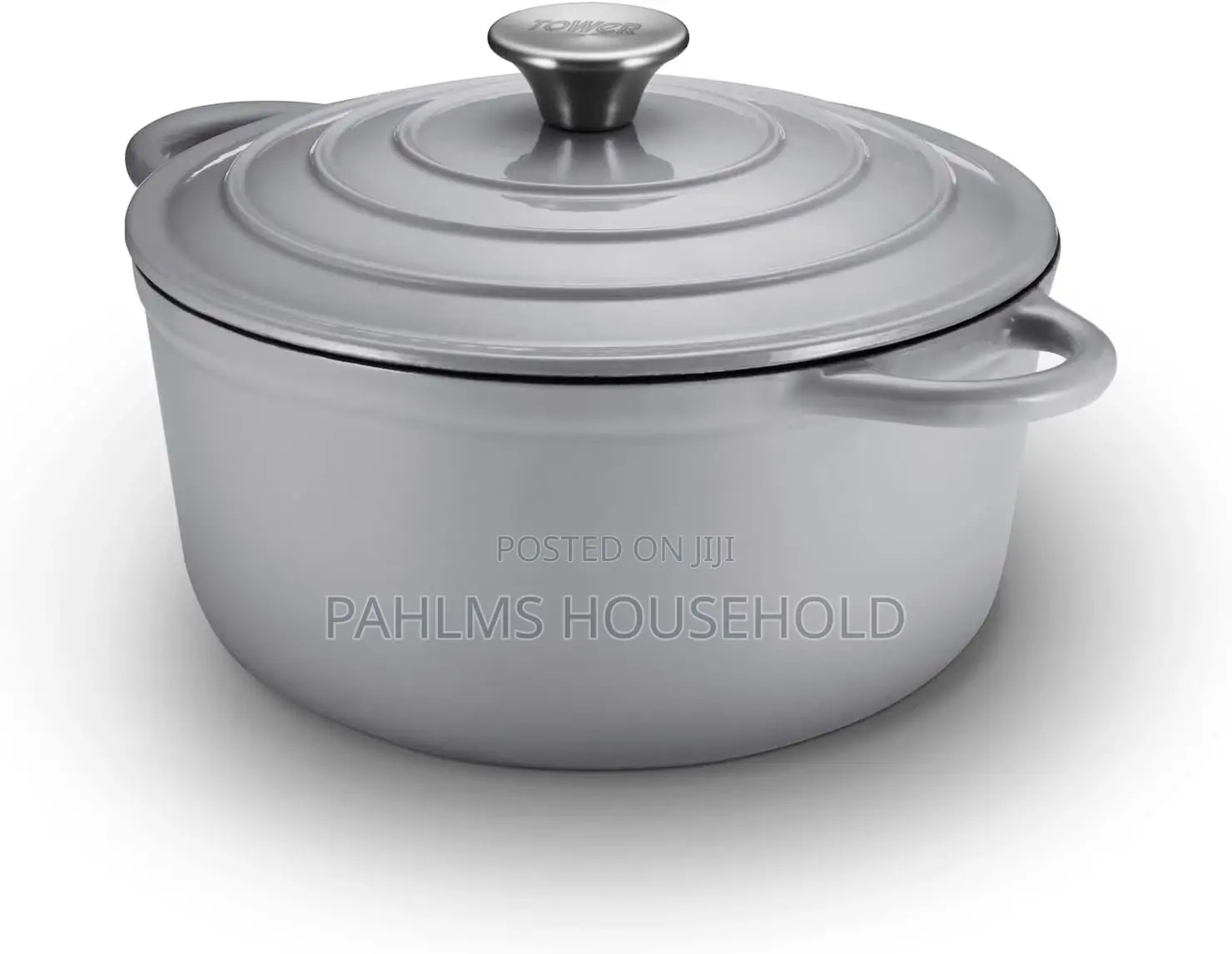 Cast Iron 24cm Tower Casserole Pot