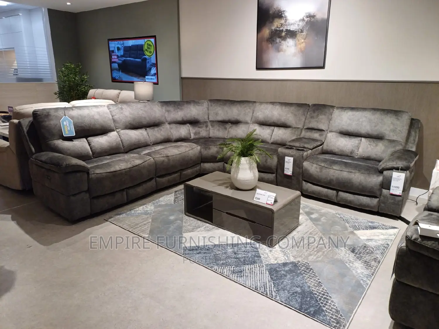 Standard L Shape Sofa Sets