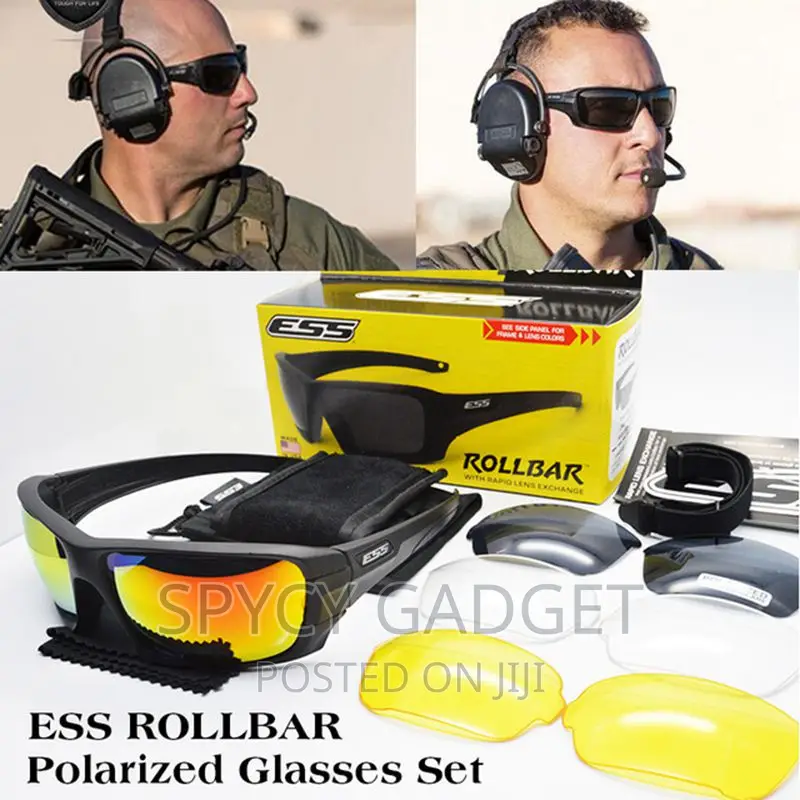 Polarised Tactical Ballistic Sunglasses With Lenses