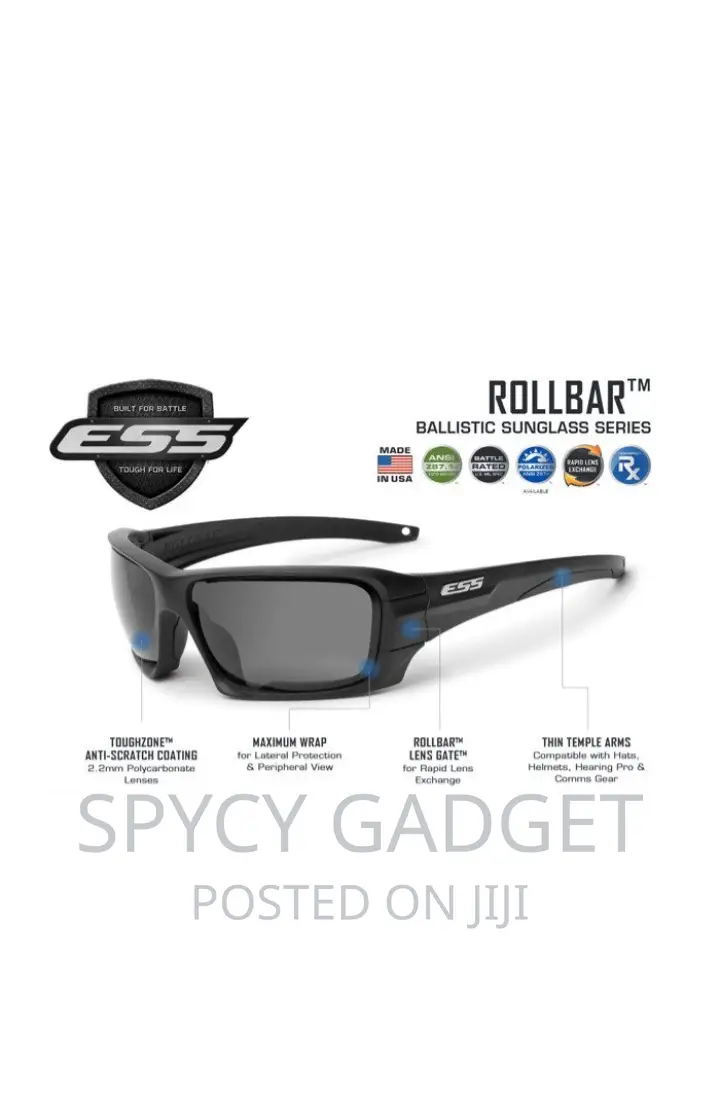 Polarised Tactical Ballistic Sunglasses With Lenses