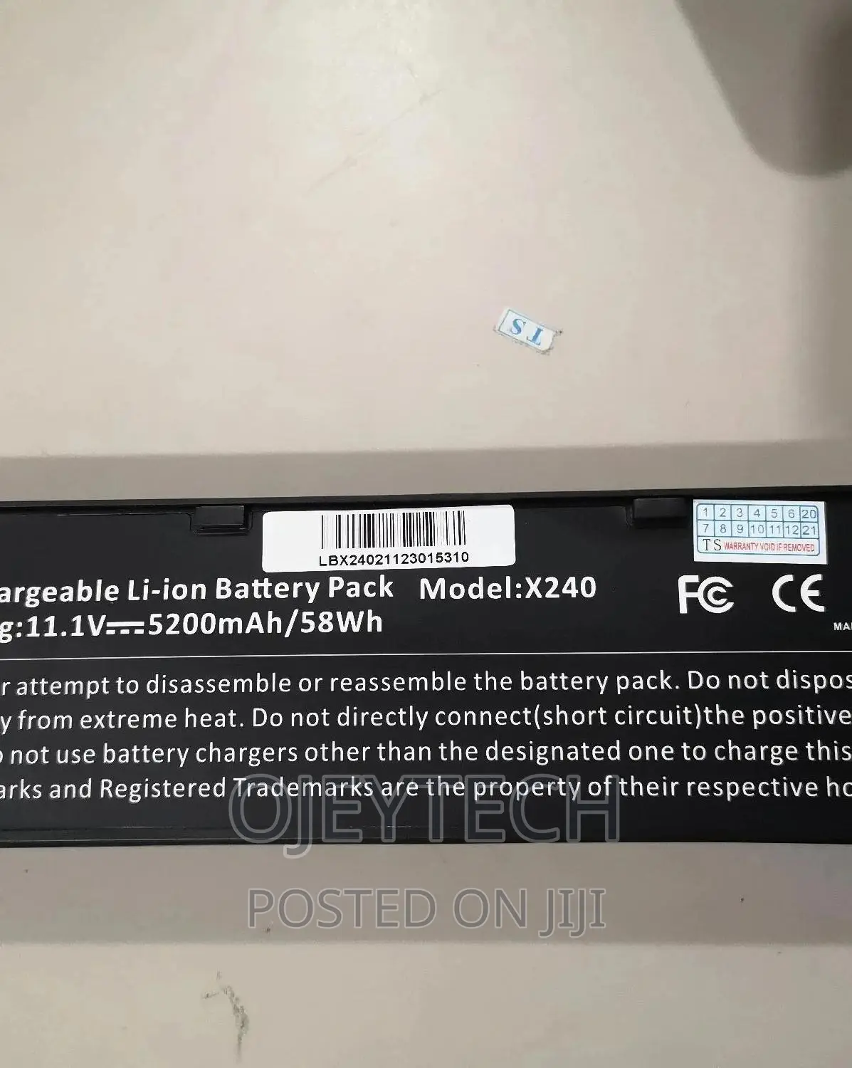 Lenovo Thinkpad X240 Battery