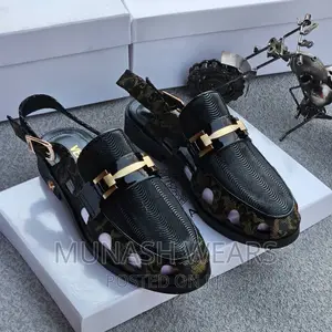 Versace Leather Shoe Sandal