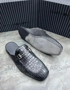 Italian Conti Leather Half Shoe