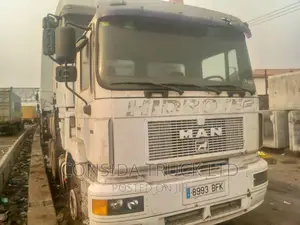 Man Diesel Truck 1998 White