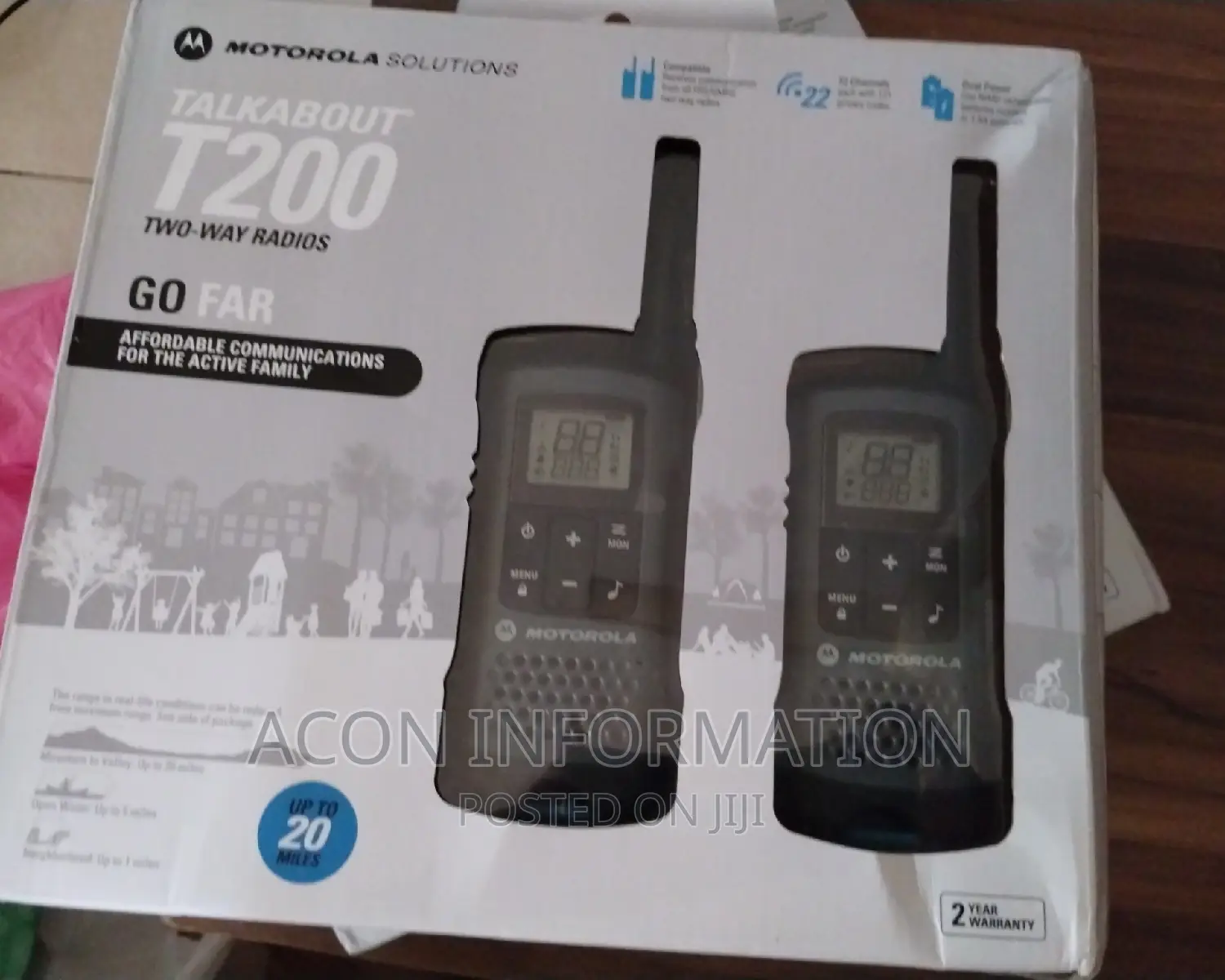 Motorola Talkabout T200 Two-way Radios