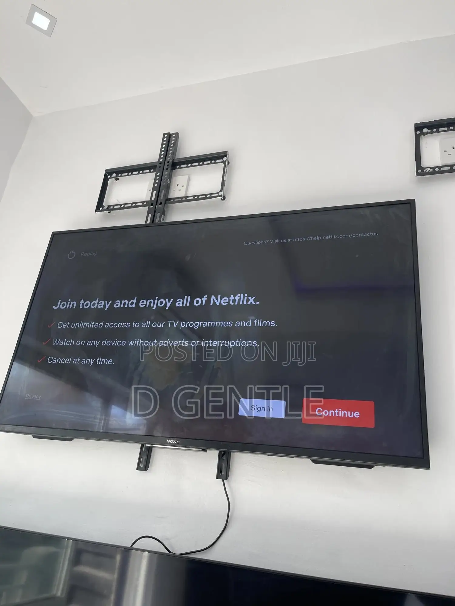 49” Sony Andriod Uhd Delivers a Lifelike Viewing Experience