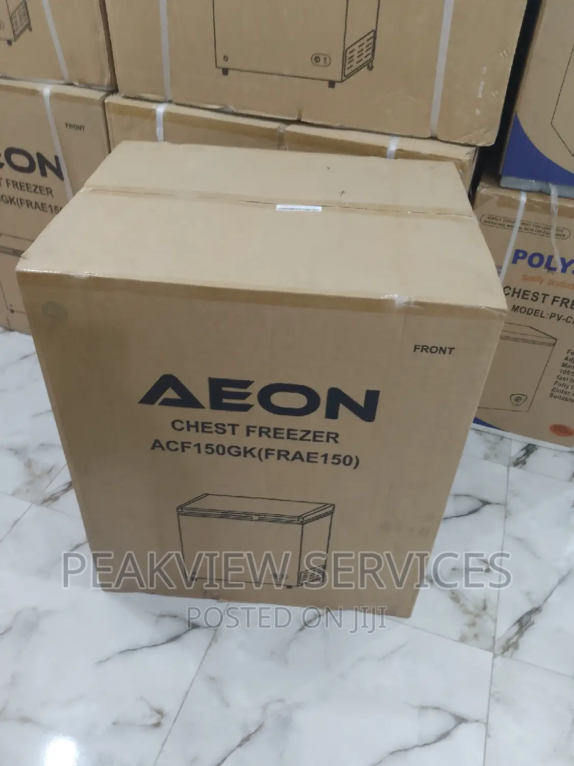 New (150L) Aeon Chest Freezer With Key Lock