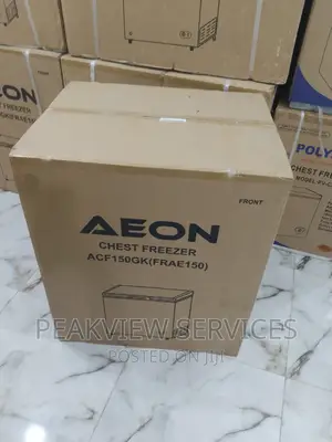 New (150L) Aeon Chest Freezer With Key Lock