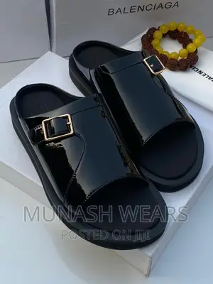 BALENCIAGA Leather Half Shoe