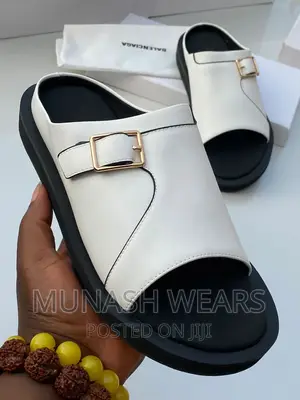 BALENCIAGA Leather Half Shoe