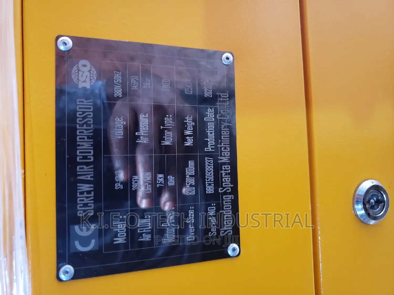 (SPARTA Screw Air Compressor Machine 7.5kw