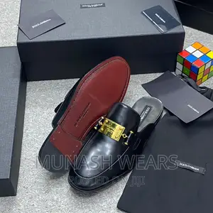 Italian D G Leather Half Shoe