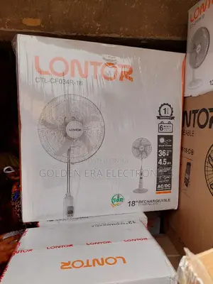 Lontor Rechargeable Fan 18inches