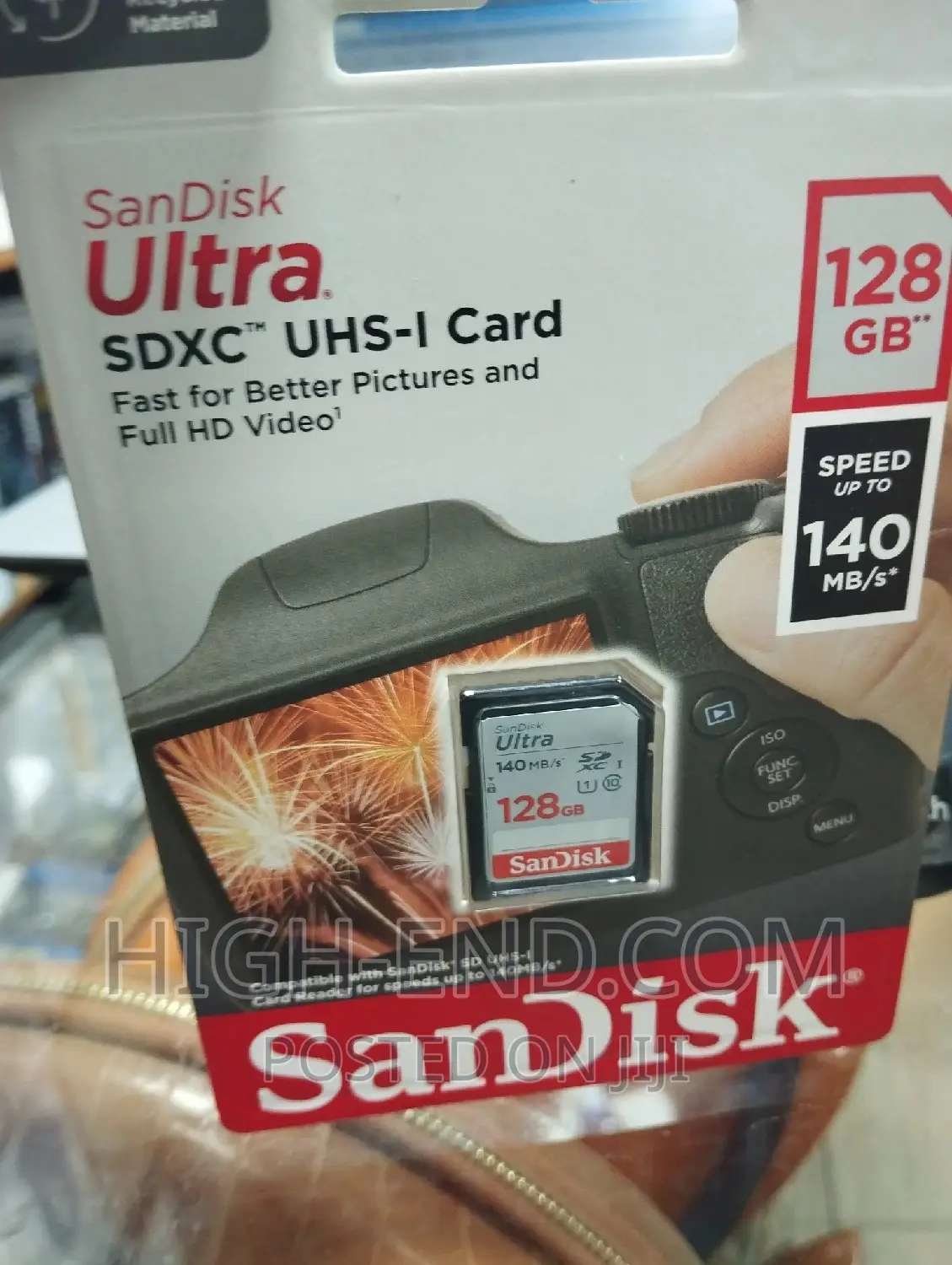 Sandisk Ultra SDHC Card 128gb 140mbps