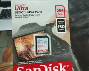 Sandisk Ultra SDXC Card 256gb 150mbps