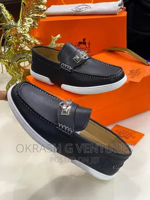 Hermes Leather Shoe for Men's
