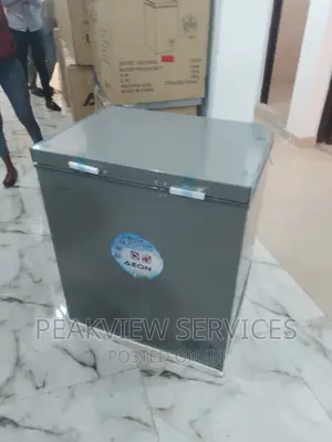 Affordable Aeon Grey Chest Freezer+Key Lock (150L)
