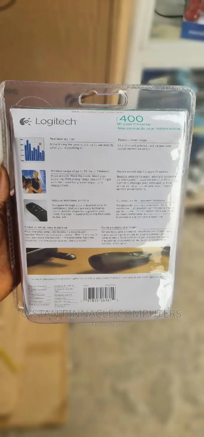 R400 Logitech Wireless Presenter