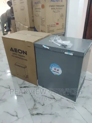 Fast Selling Aeon (150L) Chest Freezer Grey