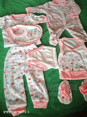 8 Pieces New Born Set