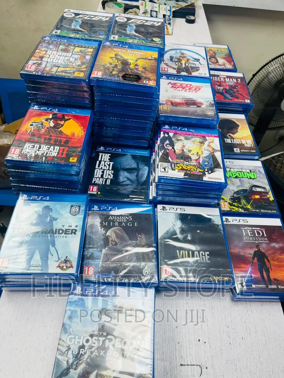 Playstation 4 Games Cds Varietys