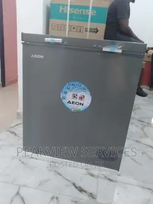 The New Acf-150gk Aeon Chest Freezer Grey
