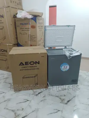 Brand Spanking New Aeon 150L Chest Freezer Grey